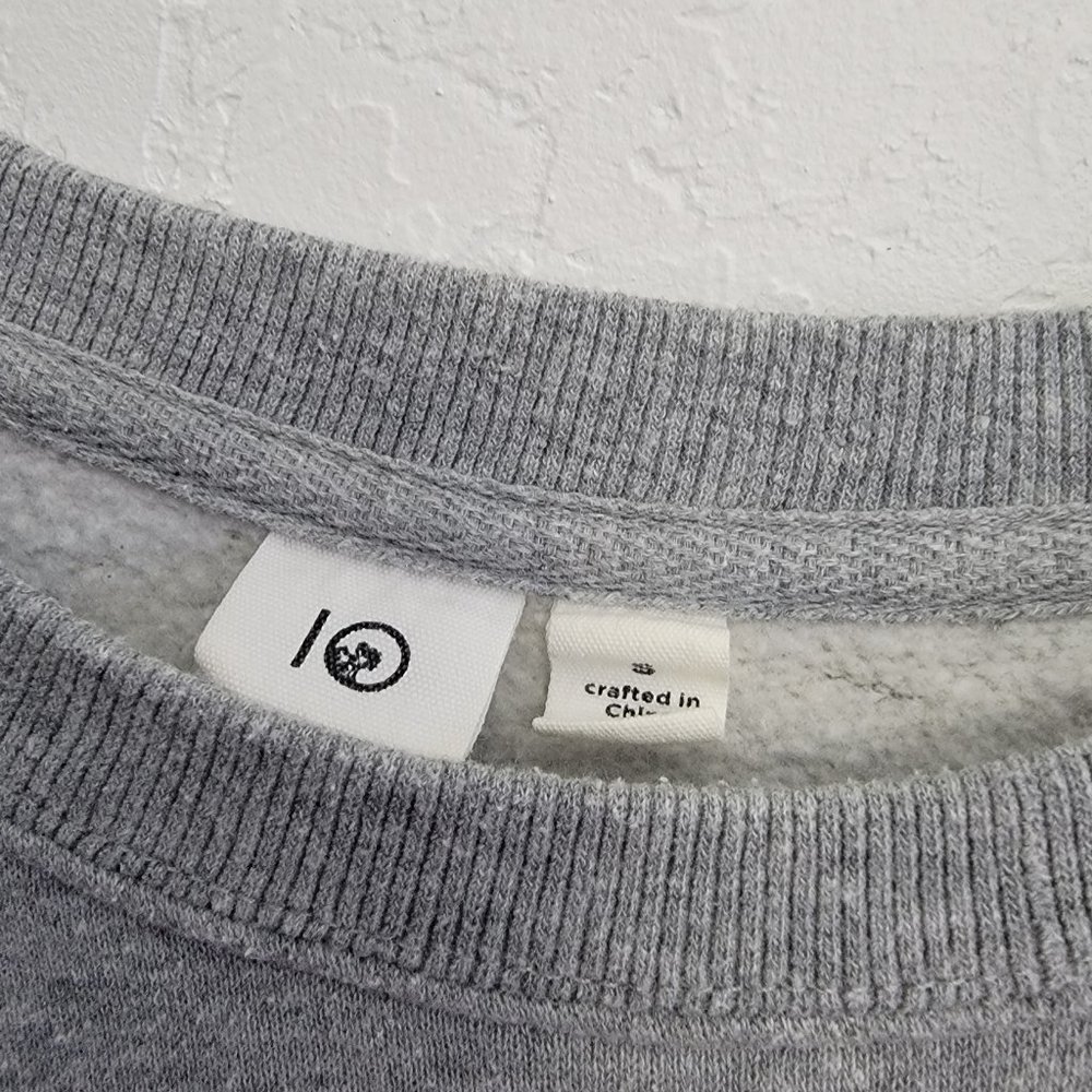Tentree Golden Spruce Crewneck Grey Sweatshirt Size Small - Picture 6 of 6